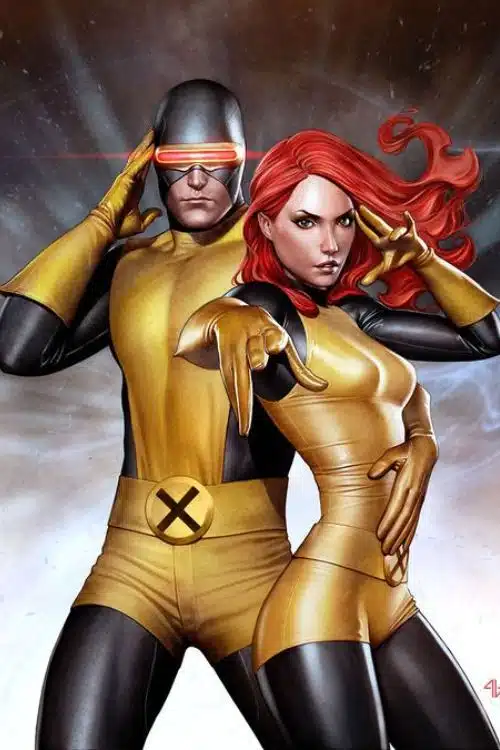 Jean Grey and Cyclops