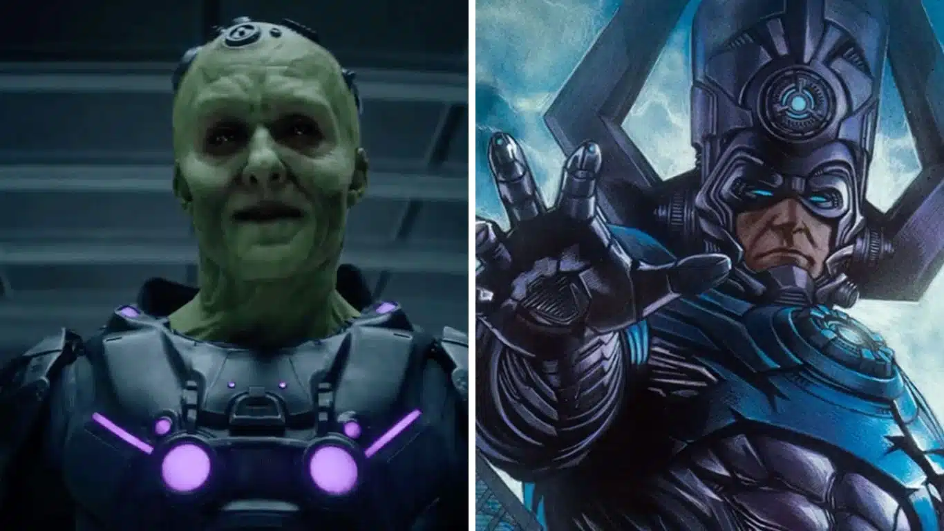 Brainiac (DC) and Galactus (Marvel)