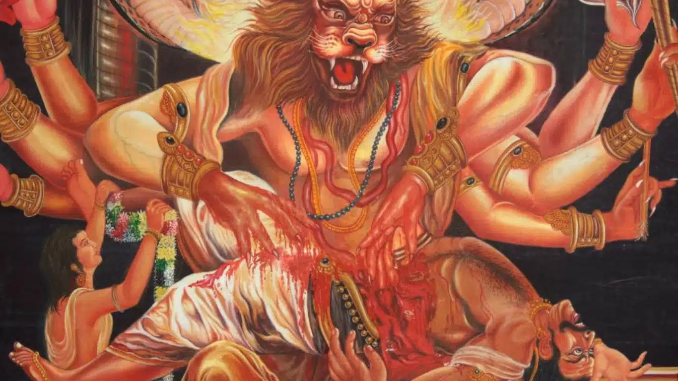 Narasimha (the man-lion)