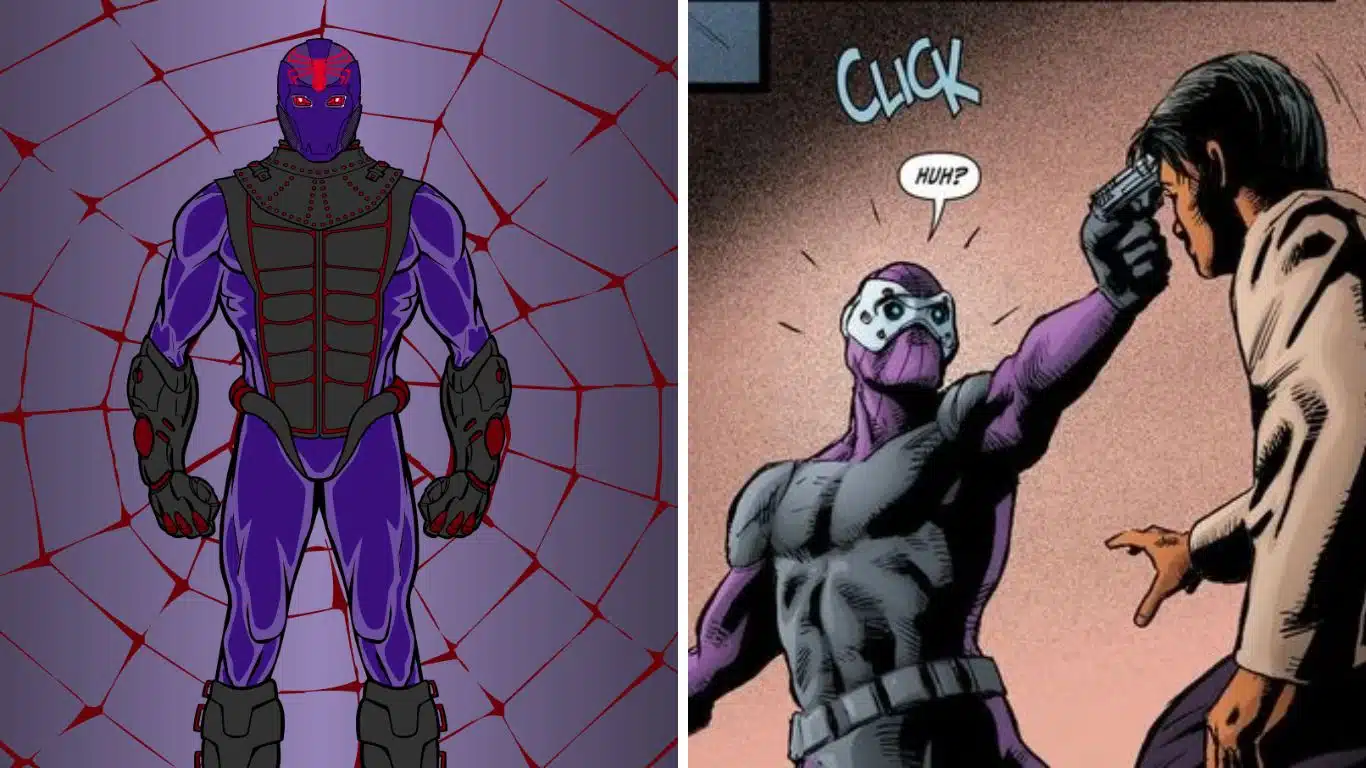 Black Spider - Spider-Man Like Characters in DC Comics