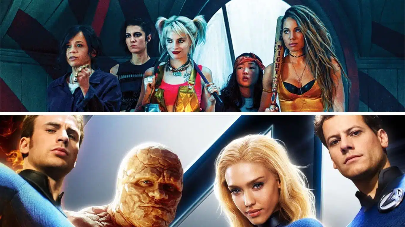 A Comparison of Team-ups in DC and Marvel Comics - The Birds of Prey and The Fantastic Four