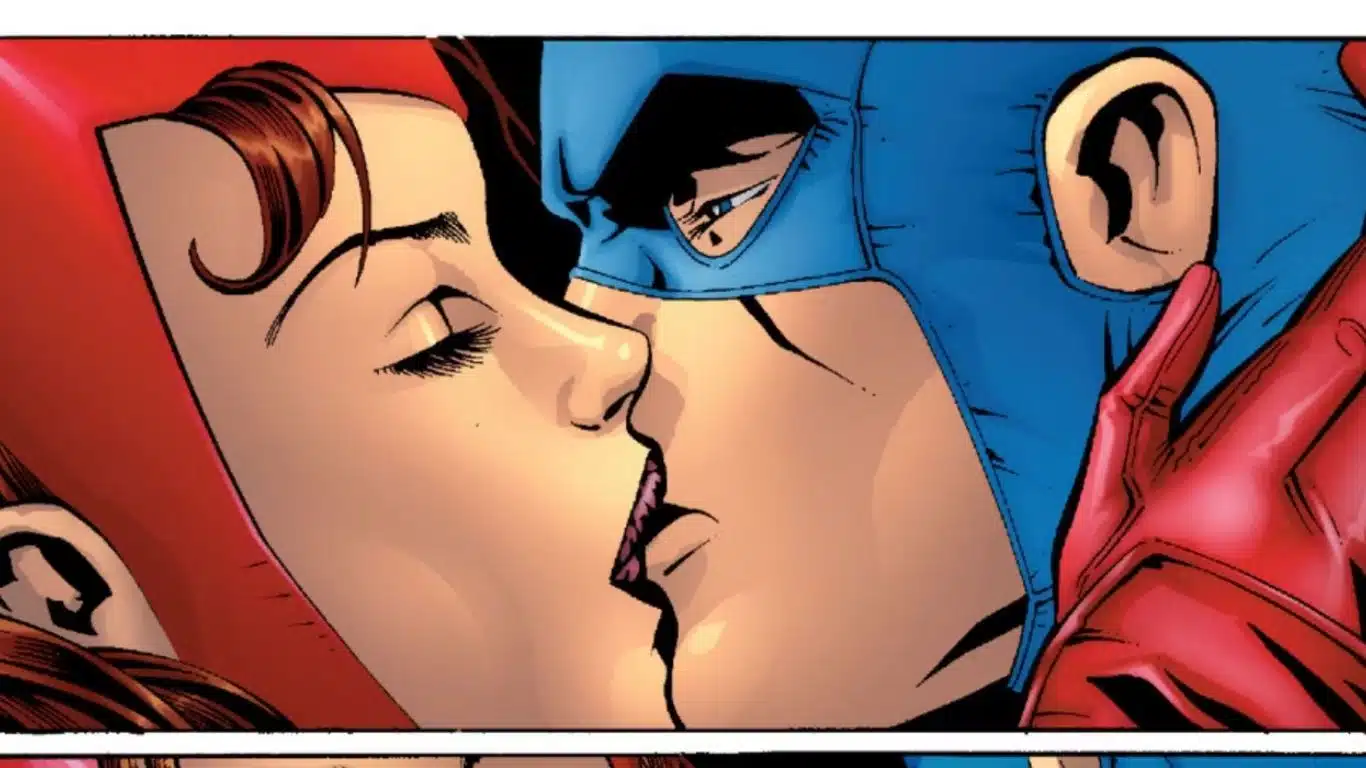 10 Most Bizarre Marvel Comics Love Affairs - Scarlet Witch And Captain America