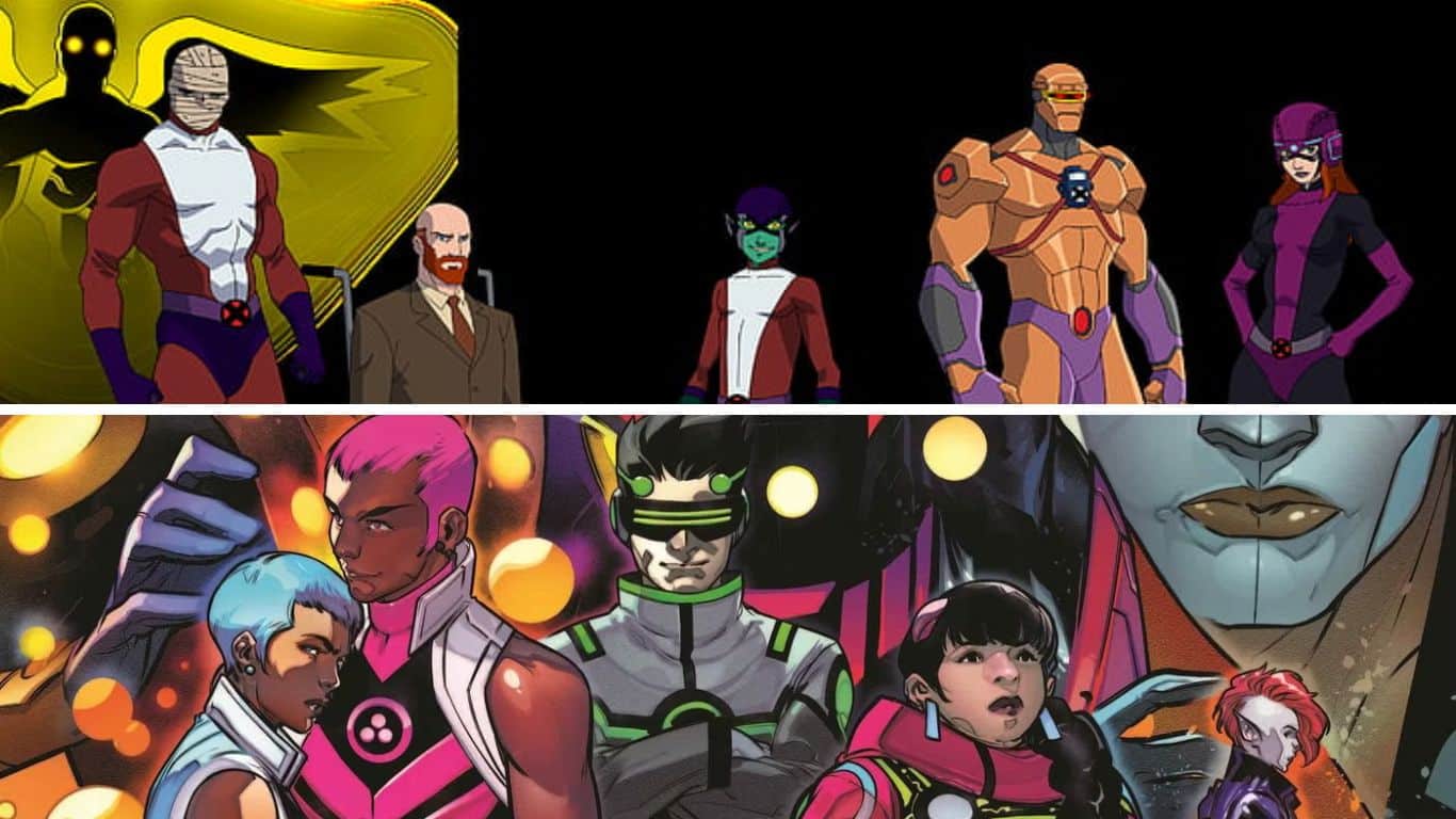 A Comparison of Team-ups in DC and Marvel Comics - The Doom Patrol and The New Warriors