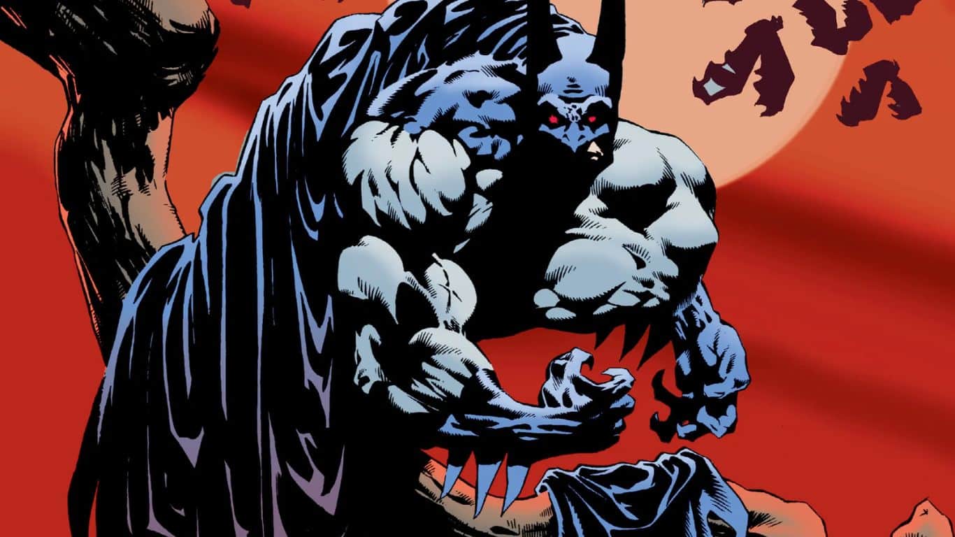 Comics where Batman kills - Red Rain: Dracula