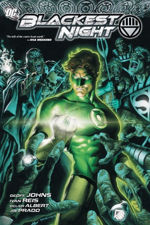 10 Best Comic Book Series of DC Comics - Green Lantern: Blackest Night