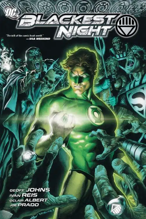 10 Best Comic Book Series of DC Comics - Green Lantern: Blackest Night
