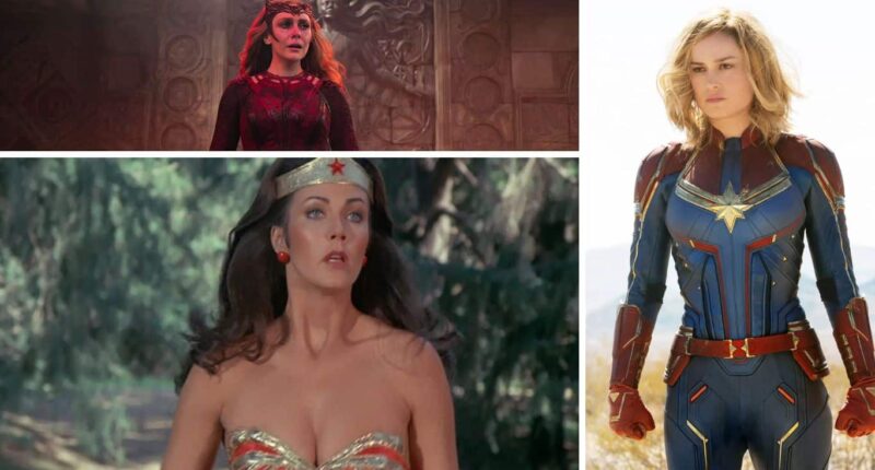 Evolution of Female Superheroes