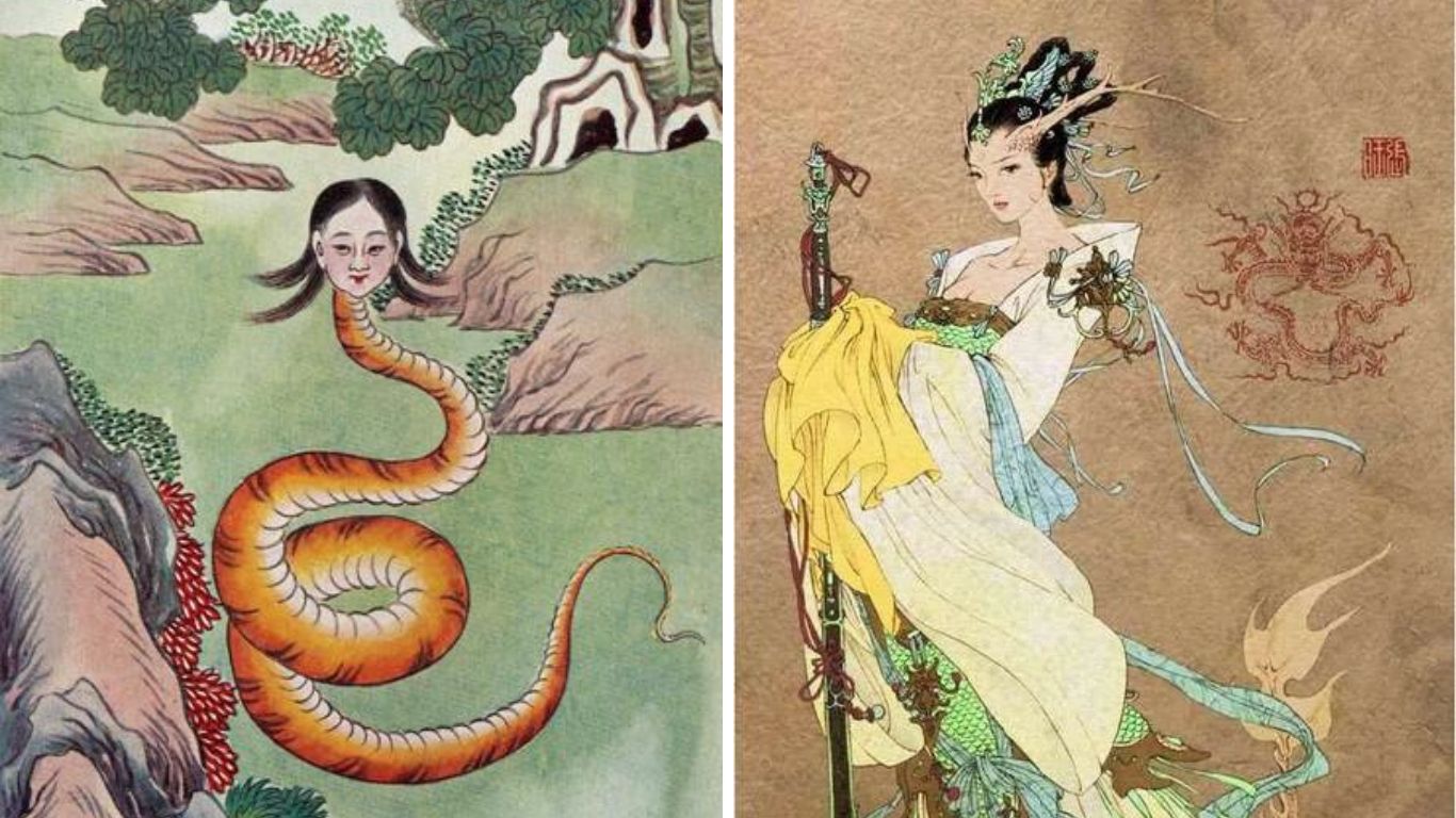 Top 10 Deadly Fights From Different Mythologies - Nüwa vs Gong Gong