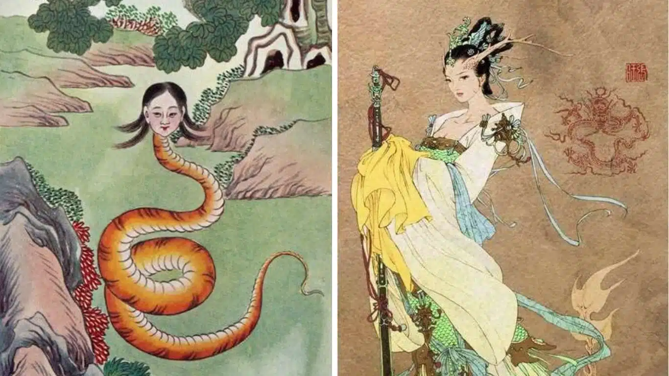 Top 10 Deadly Fights From Different Mythologies - Nüwa vs Gong Gong