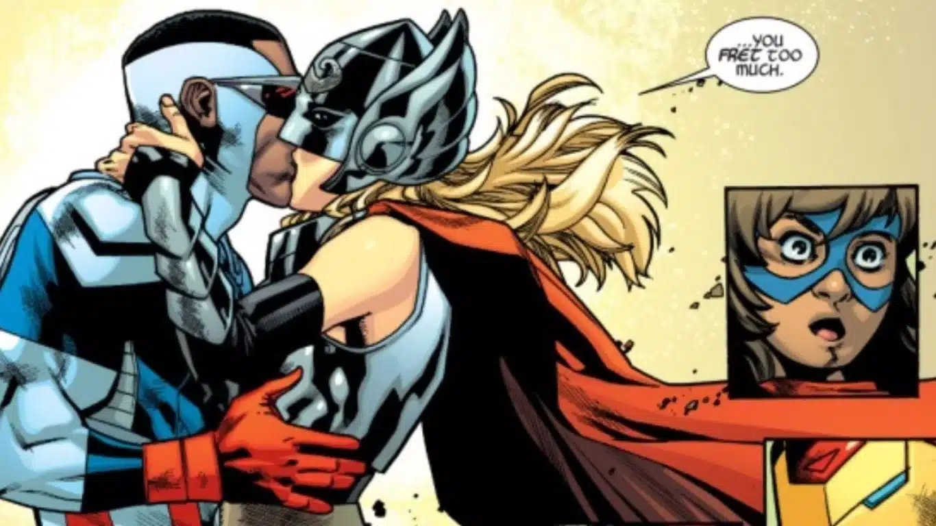 Jane Foster Thor And Sam Wilson Captain America