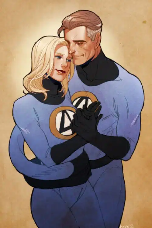 10 Longest-Running Relationships in Marvel Comics - Reed Richards and Sue Storm