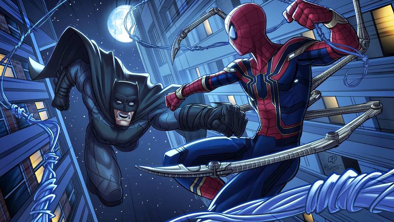Spiderman vs Batman The Ultimate Face Off 2