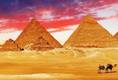 La historia de las pirámides | Grandes pirámides de Giza