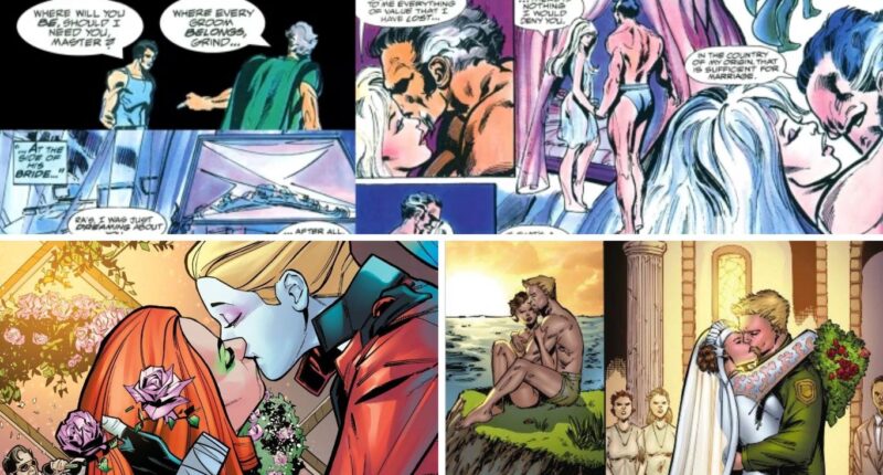 10 Best Villain Weddings In DC Comics
