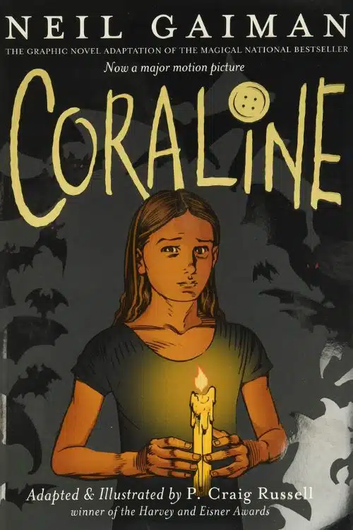 Books That Will Keep You Up At Night - Coraline by Neil Gaiman