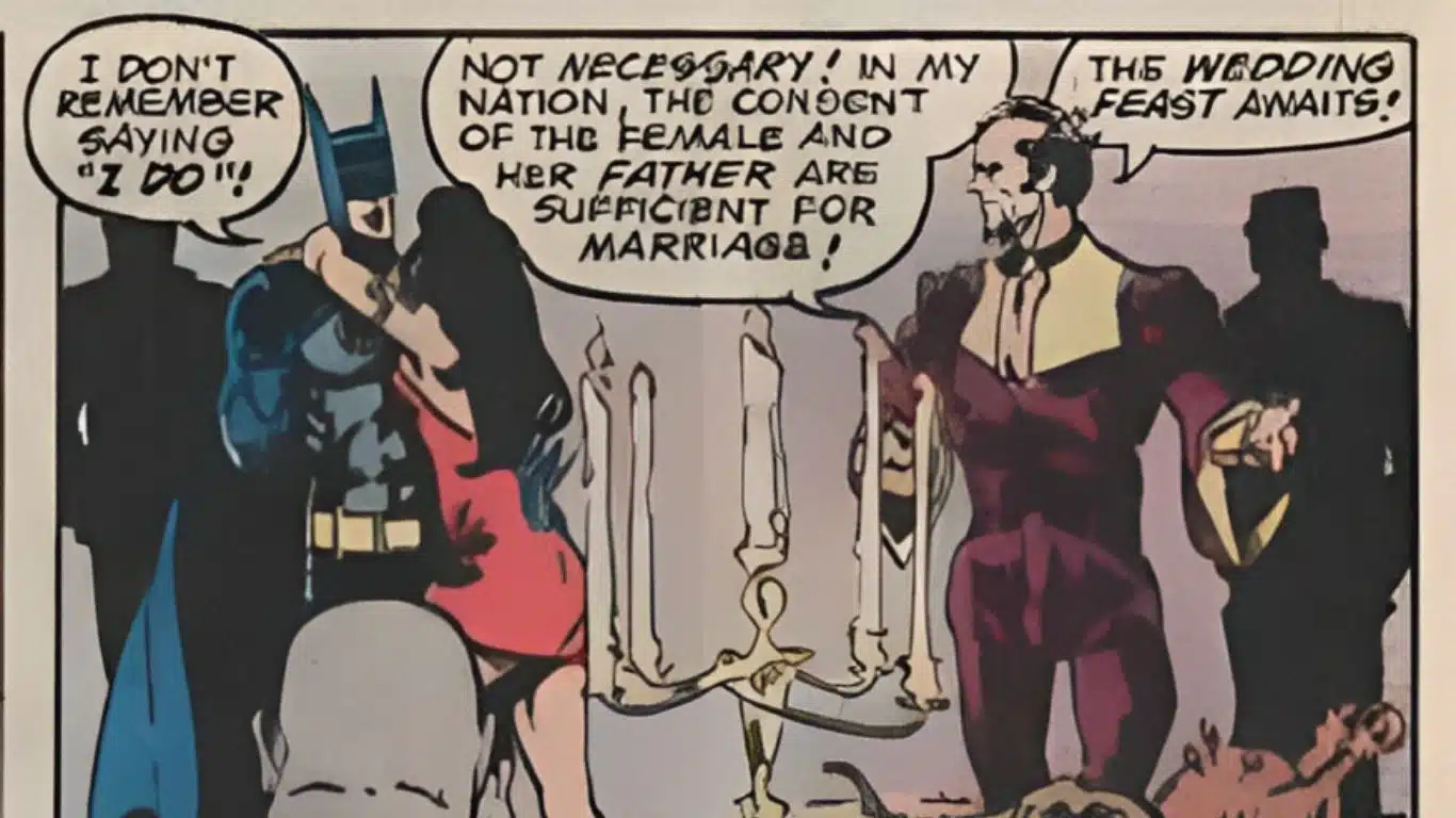 Talia al Ghul and Batman