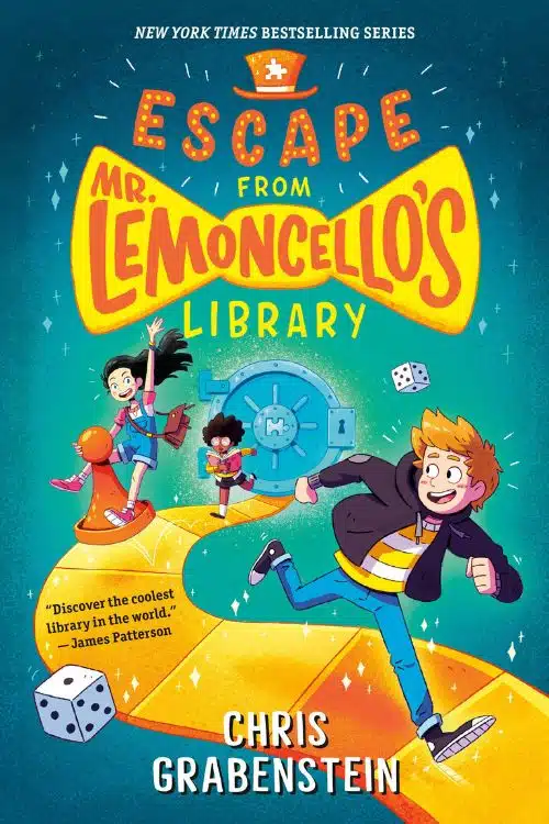 10 Best Books About Libraries and Librarians - Escape from Mr. Lemoncello's Library by Chris Grabenstein