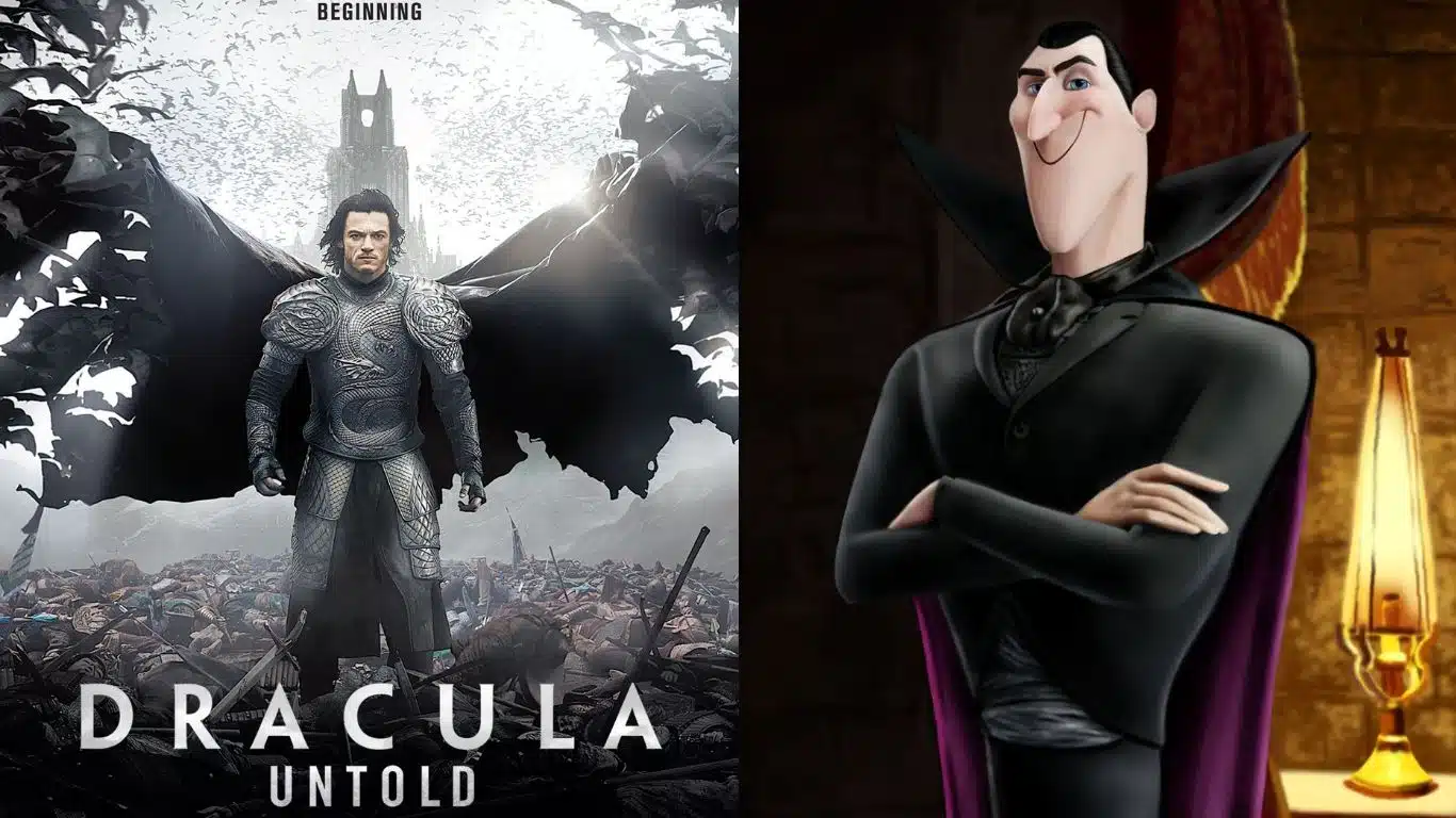 Modern day depiction of Dracula