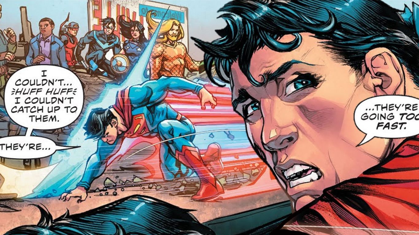 Superman Was Unable To Catch Either Version of The Flash