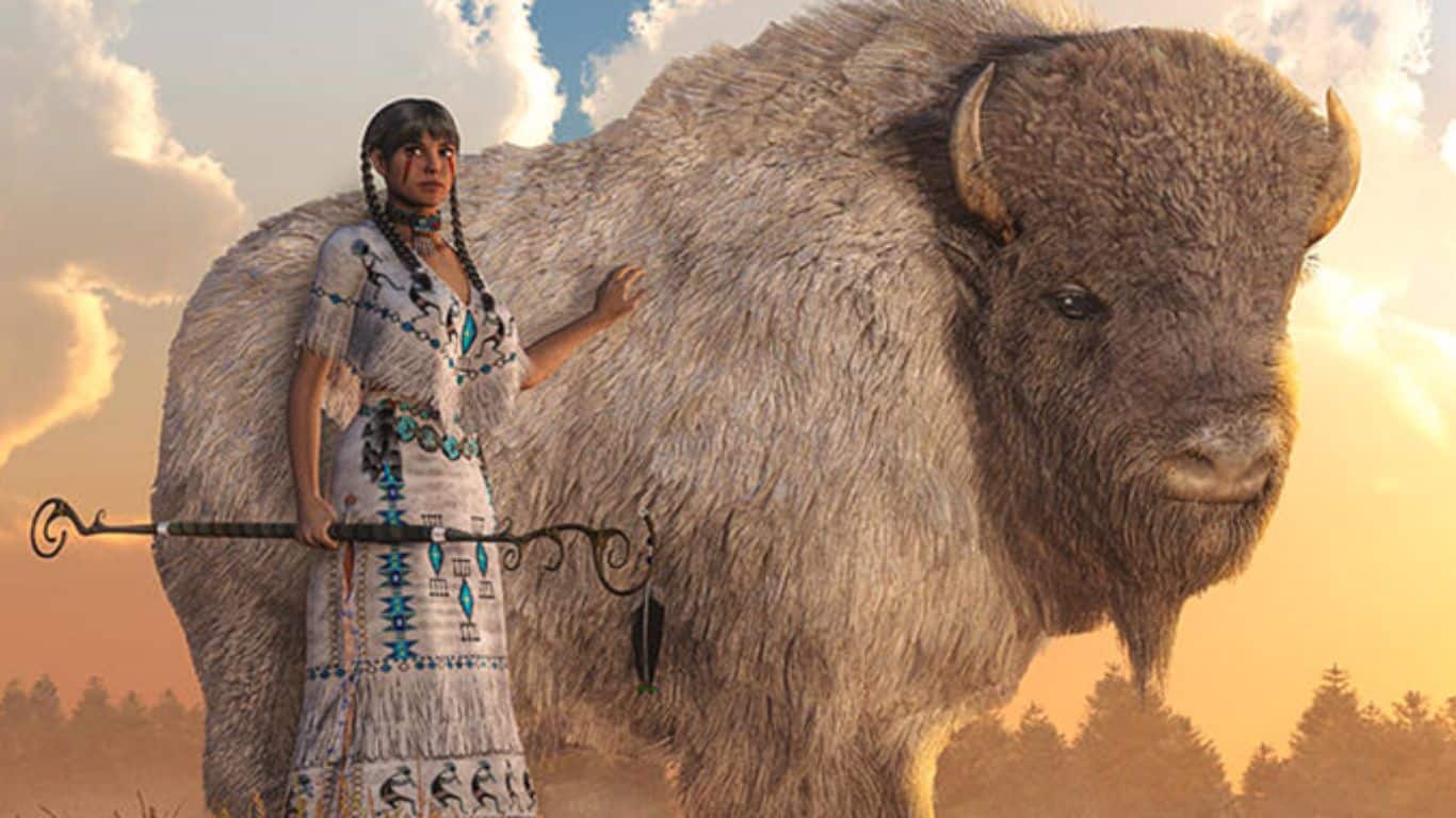 10 Symbols Of Hope In Different Mythologies - White Buffalo - Native American Mythology