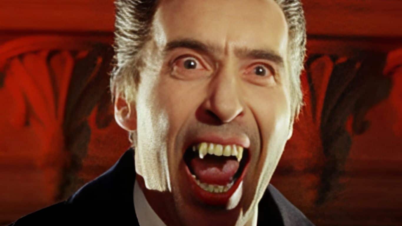 Christopher Lee in "Horror of Dracula" (1958)