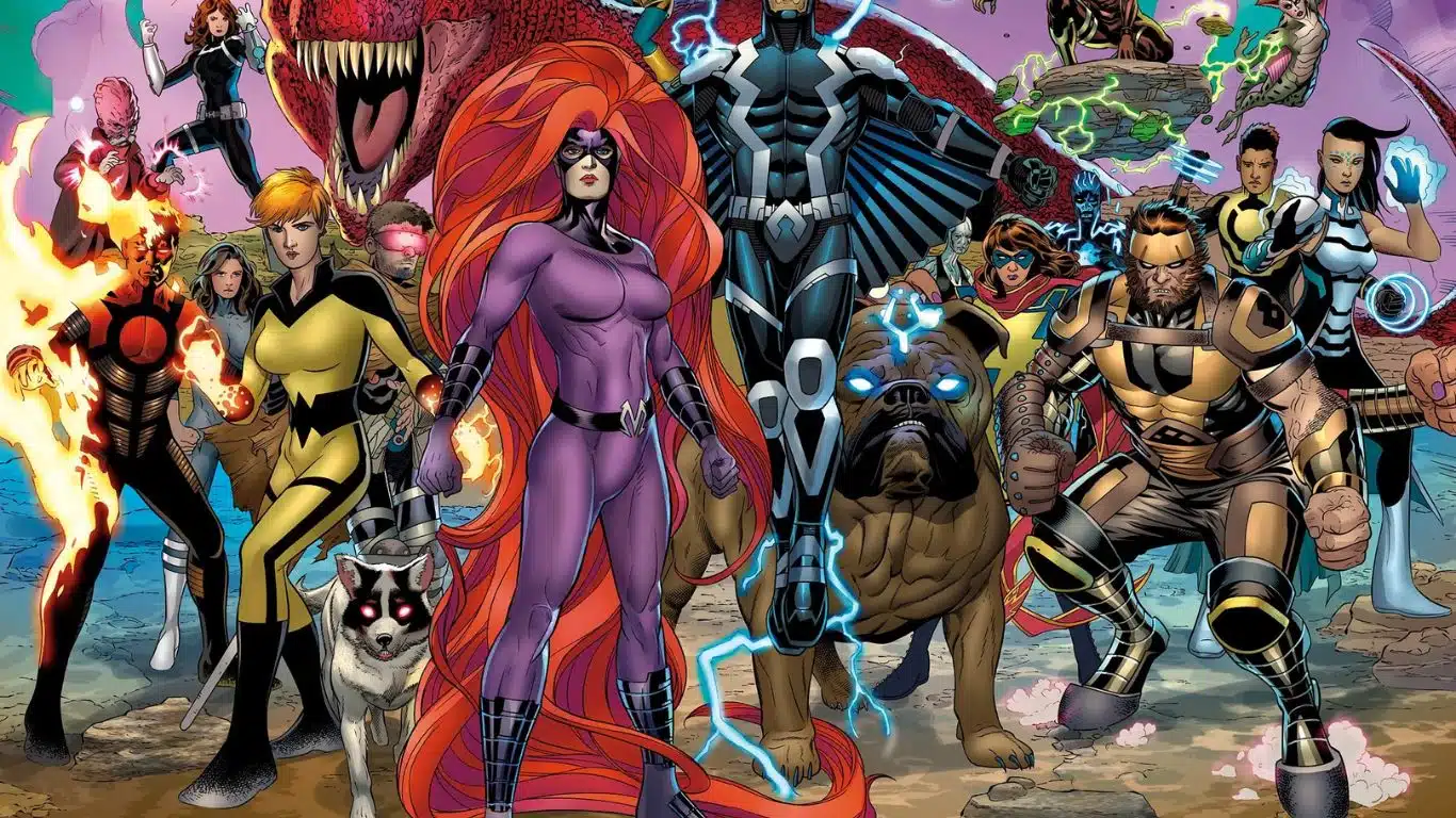 10 Greatest Families In Marvel Comics - Inhuman Royal Family