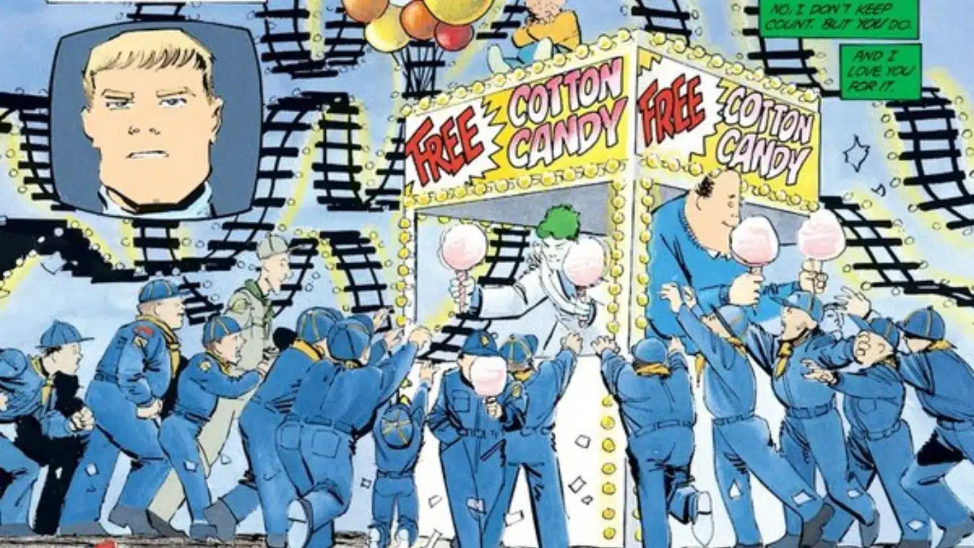 The Darkest Deeds of the Joker in Comics - Joker gave away poisoned cotton candy