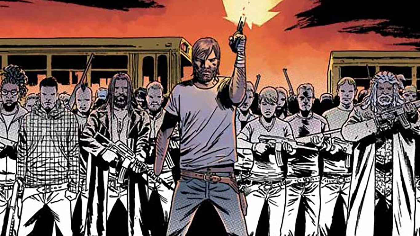 The History of Zombie Comics - The Walking Dead 