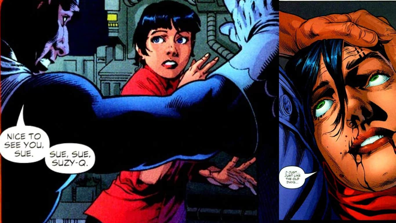 10 Biggest Betrayals In The History of DC Comics - Jean Loring Murders Sue Dibny 