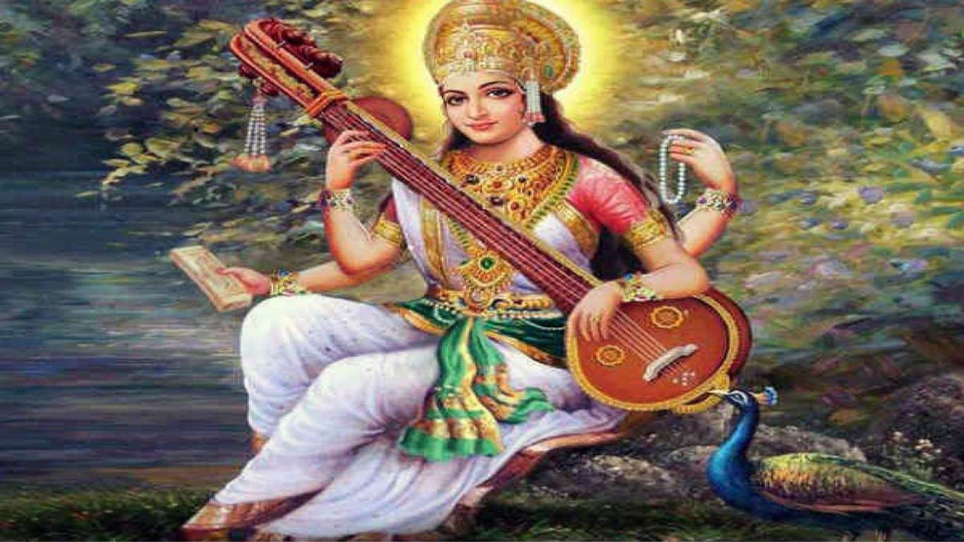 10 Most Creative and Artistic Gods in Mythology - Saraswati