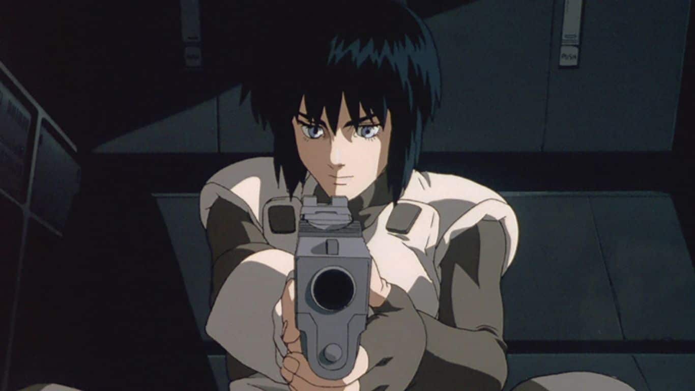 10 Most Powerful Female Anime Characters - Major Motoko Kusanagi