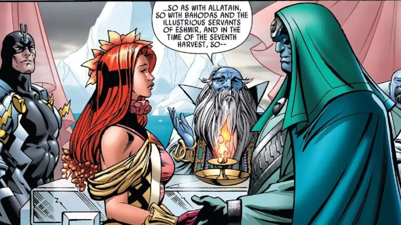 Ronan The Accuser and Crystal Amaquelin