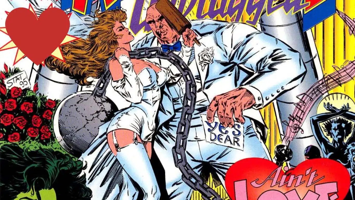10 Most Memorable Villain Weddings In Marvel Comics - Absorbing Man and Titania