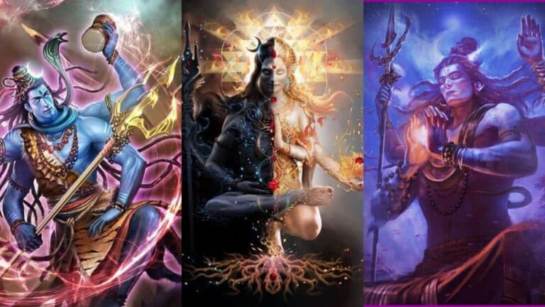 9 formes différentes du Seigneur Shiva