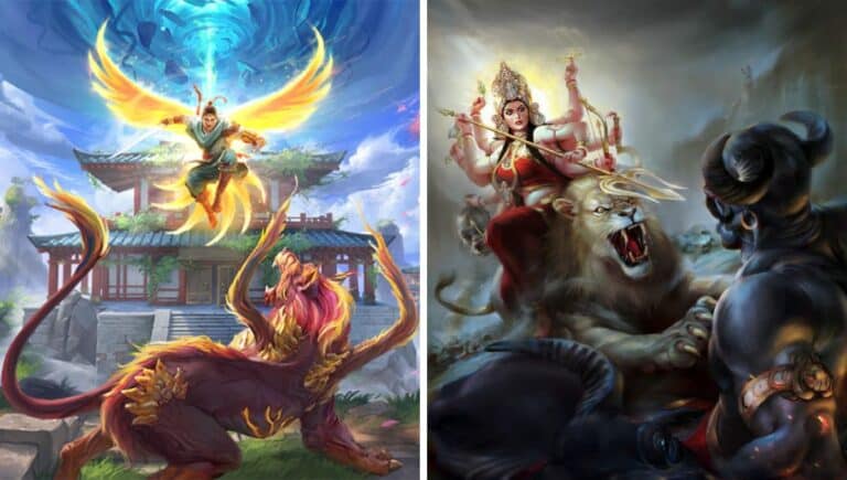 चीनी और हिंदू पौराणिक कथाओं के बीच समानताएं
