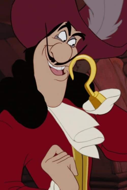 Captain Hook from "Peter Pan"