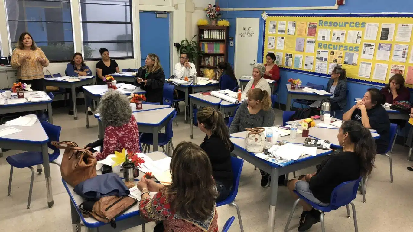 Collaborate with families and communities