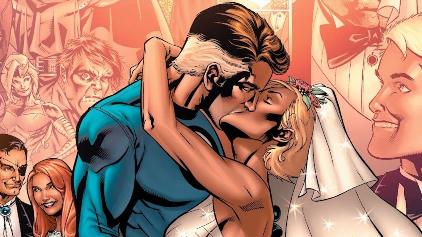 10 Best Romantic Storyline in Marvel Comics - Reed Richards and Susan Storm