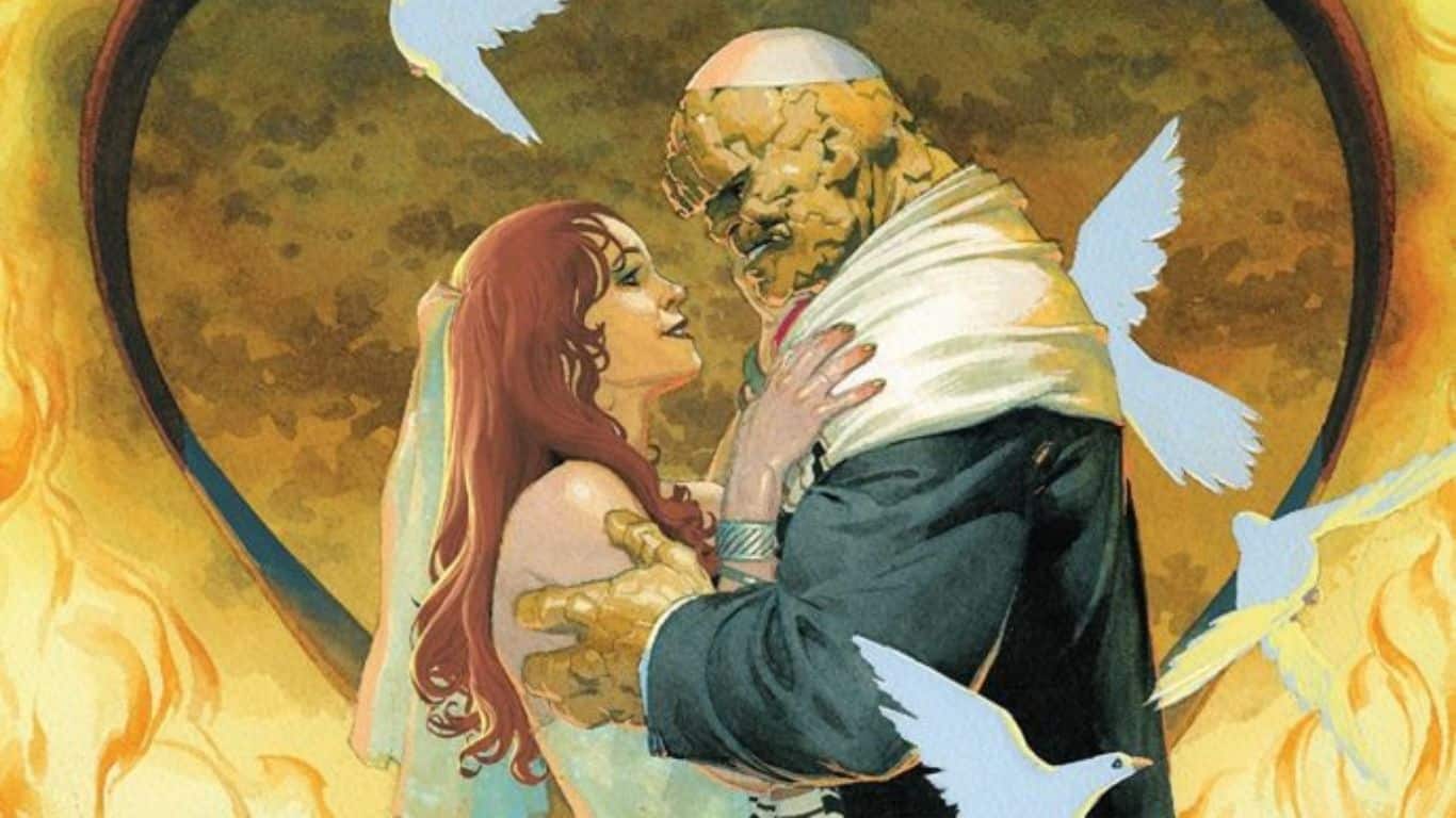 10 Best Romantic Storyline in Marvel Comics - Alicia Masters and Ben Grimm