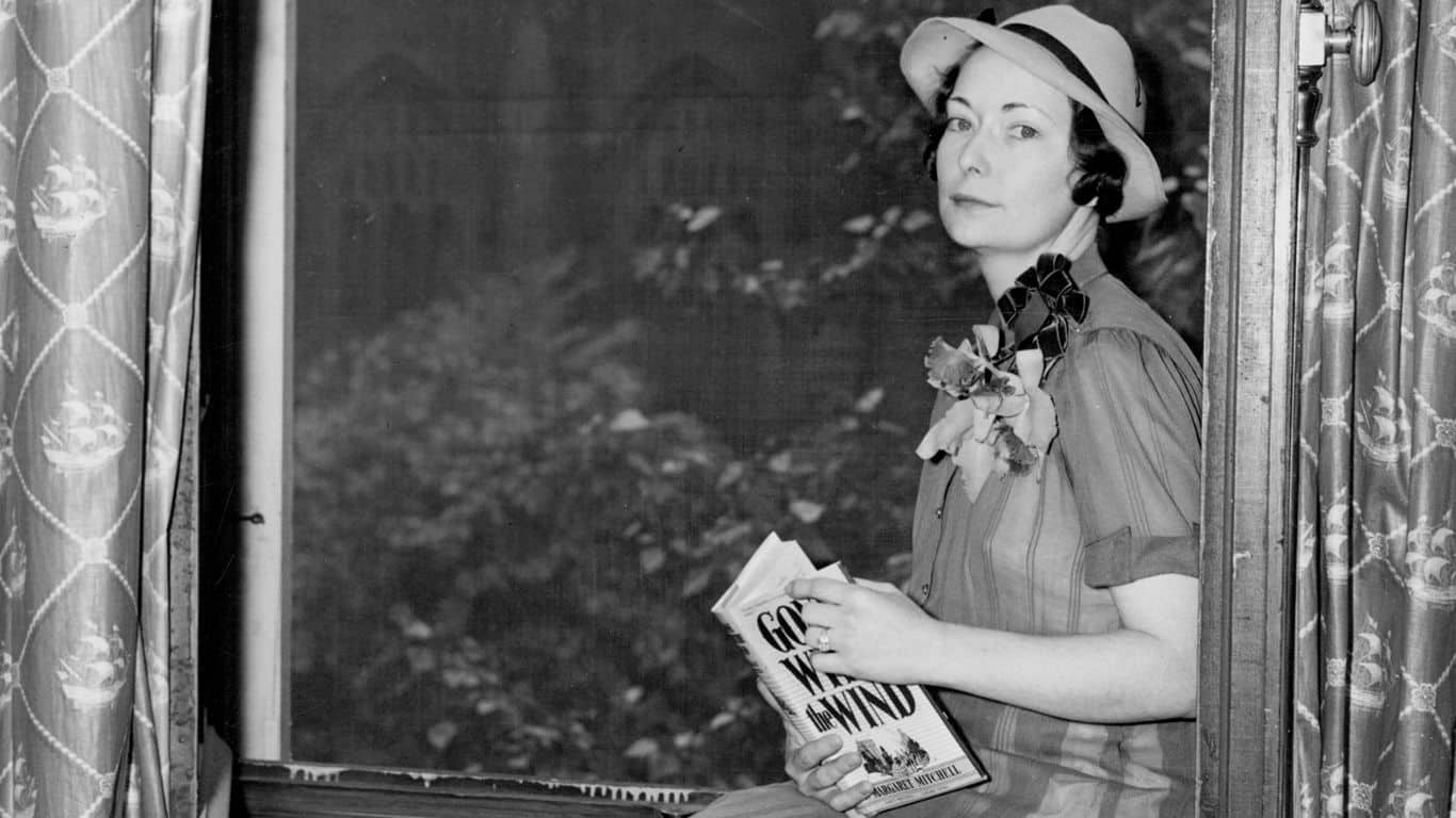 10 Writers Who Failed to Follow Up on Their Bestselling Book - Margaret Mitchell - Gone with the Wind (1936)