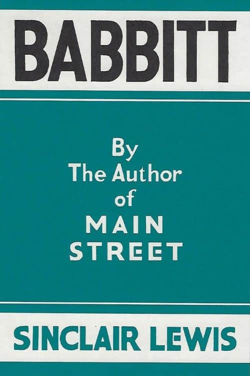 "Babbitt" by Sinclair Lewis