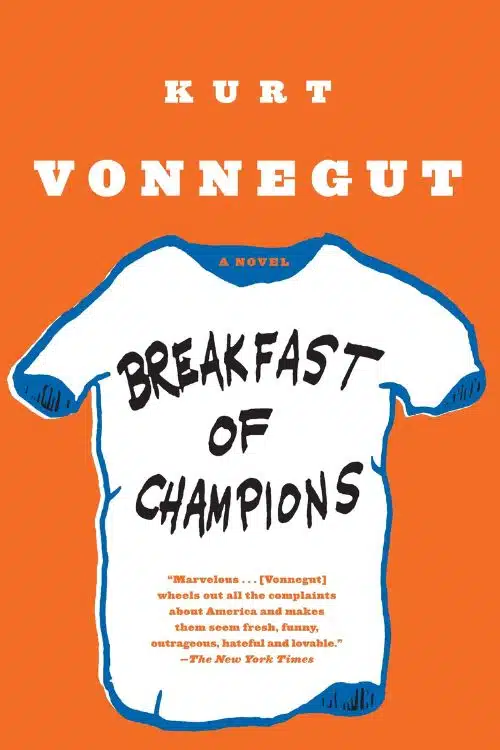 15 Must-Read Books Starting With Letter B - "Breakfast of Champions" by Kurt Vonnegut