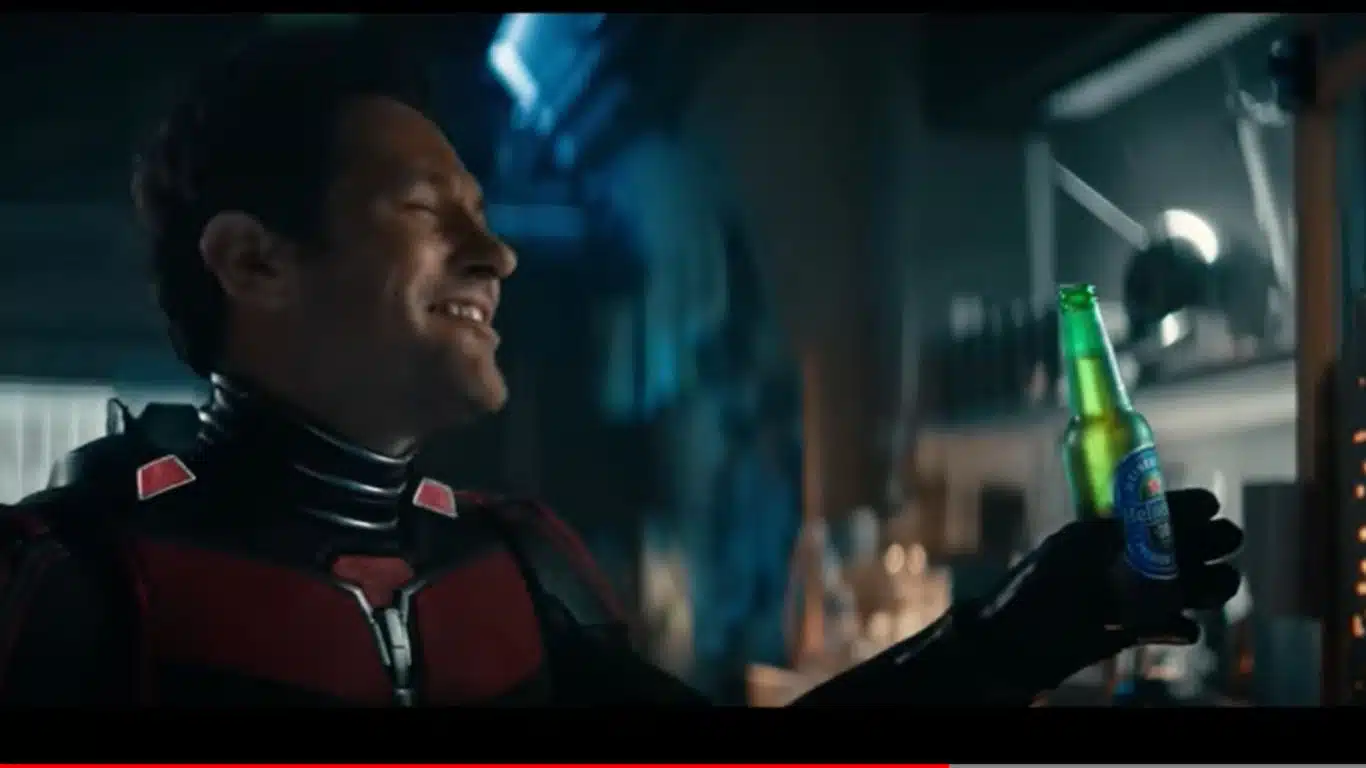 Top 7 Consumable Products Endorsed by Comics Superheroes - Heineken - Ant-Man