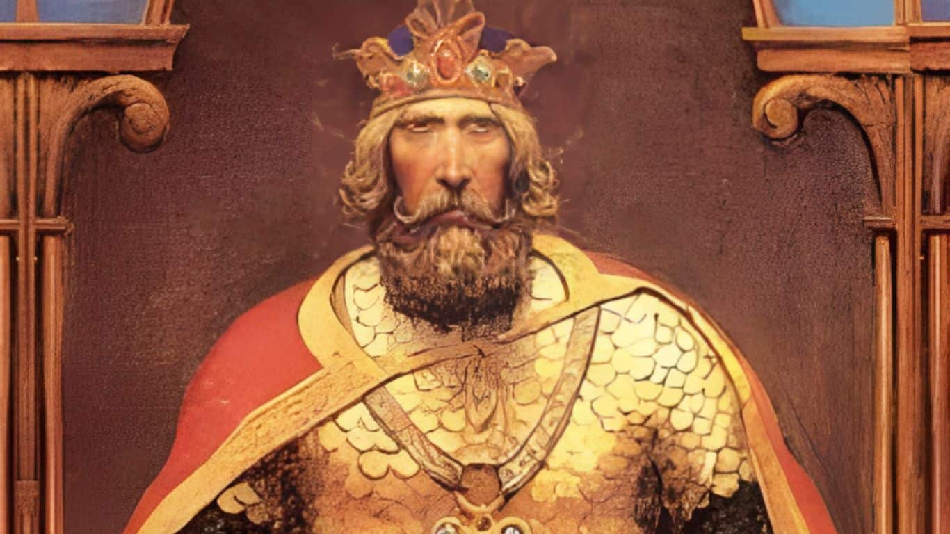 The legendary King Arthur