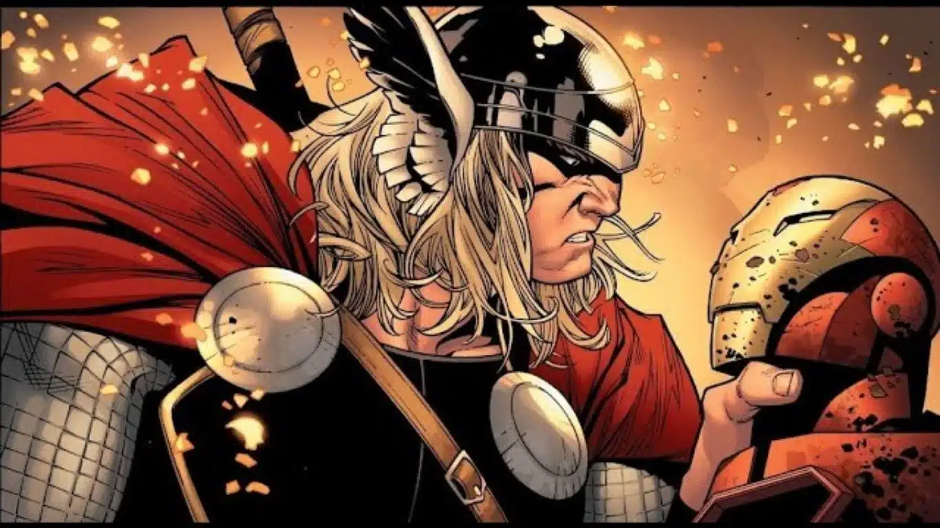 10 Instances of the Avengers Getting in Each Other's Way - Thor vs. Iron Man