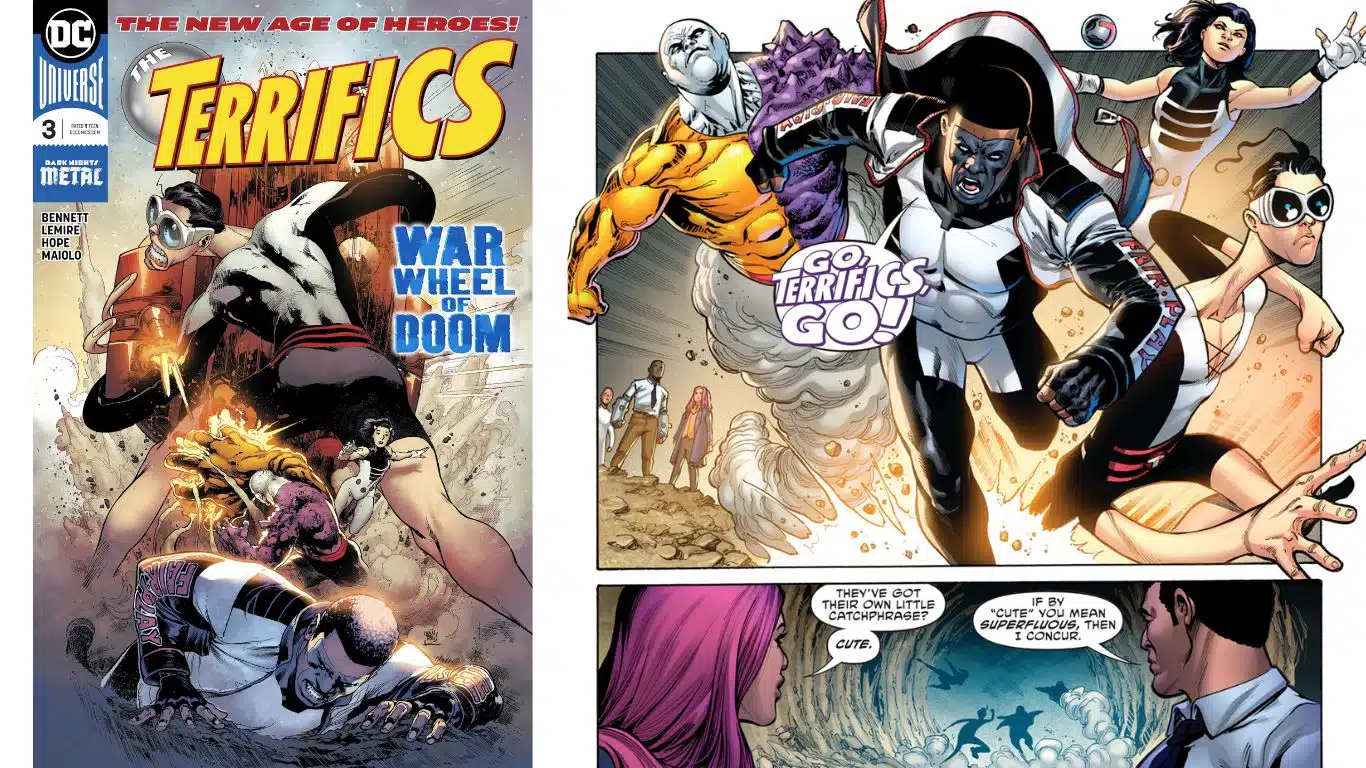The Terrifics of DC Comics vs Fantastic Four of Marvel - Powers and Abilities of The Terrifics 