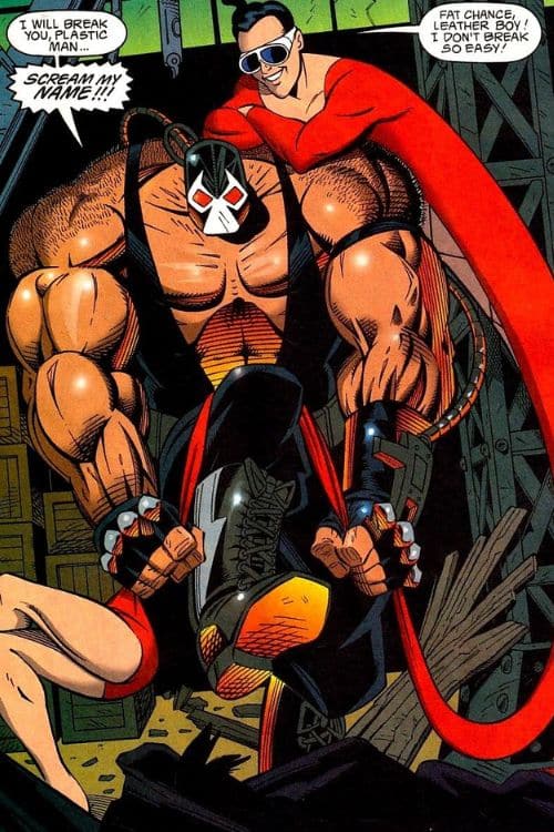 Plastic Man's Shape-Shifting