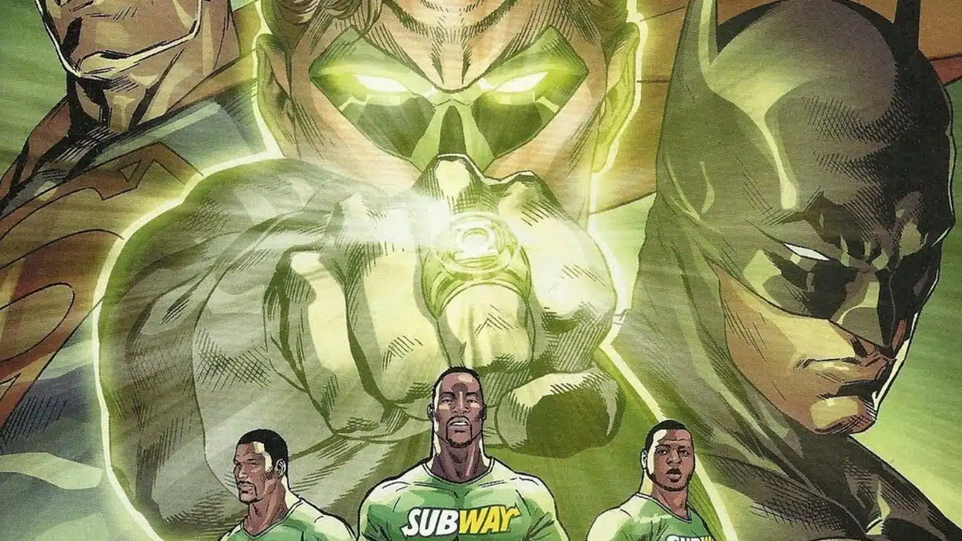 Top 7 Consumable Products Endorsed by Comics Superheroes - Subway - Justice League