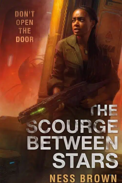 10 Most Anticipated Horror Novels of April 2023 - The Scourge Between Stars by Ness Brown