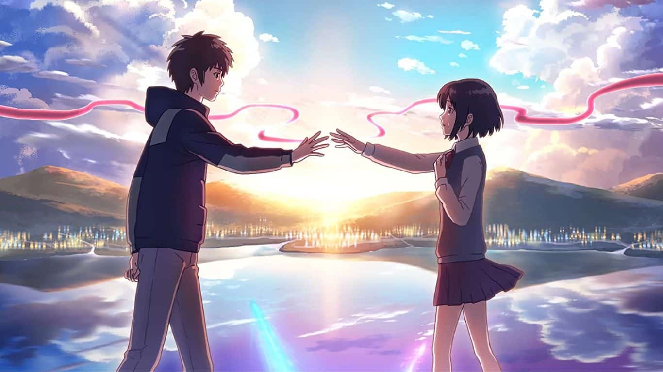Top 10 Anime Couples That Will Make Your Heart Flutter - Taki and Mitsuha (Your Name)